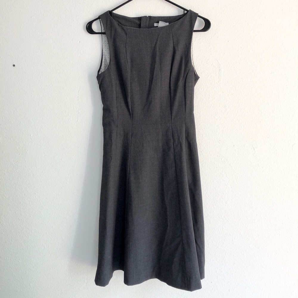 H&M Sleeveless Gray Dress 👗